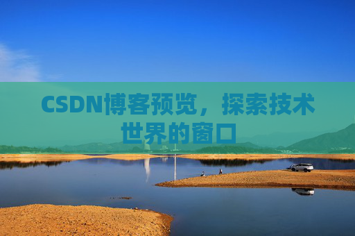 CSDN博客预览，探索技术世界的窗口